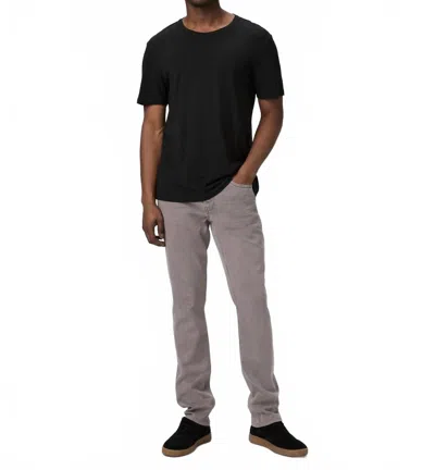 Paige Transcend Federal Slim Straight Jean In Vintage Earl Grey In Gray
