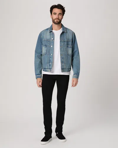 Paige Transcend Lennox 32 Inch Slim Jean In Blue