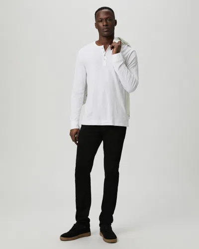 Paige Transcend Lennox 33 Inch Slim Jean In Black