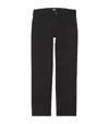 Paige Transcend Vintage Doheny Straight Jeans In Black