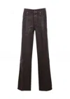 Paige Trousers In Brown