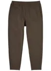 Paige Tuller Slim Fit Trouser Joggers In Brown