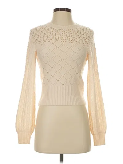 Pre-owned Paige Turtleneck Sweater In Ivory