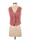 Paige Tuxedo Vest In Pink