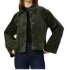 Paige Tylee Boxy Corduroy Jacket In Multi