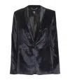 Paige Kriselle Shawl Collar Blazer In Midnight In Navy
