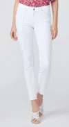PAIGE VERDUGO ANKLE CROP DENIM PANT IN CRISP WHITE