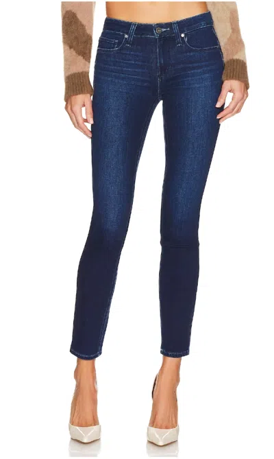 Paige Verdugo Ankle Promise Jeans In Denim In Blue