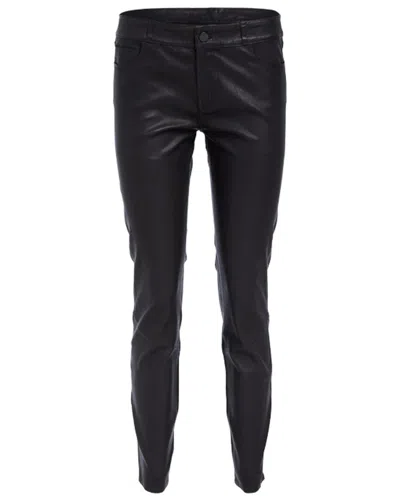 Paige Verdugo Leather Pant In Black