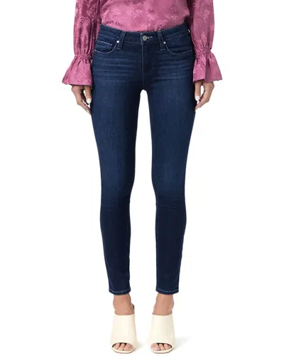 Paige Verdugo Promise Mid Rise Ultra Skinny Ankle Jean In Blue