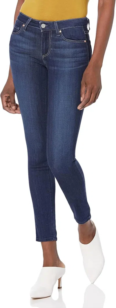 Paige Verdugo Transcend Ankle Jean In Marrakech In Blue