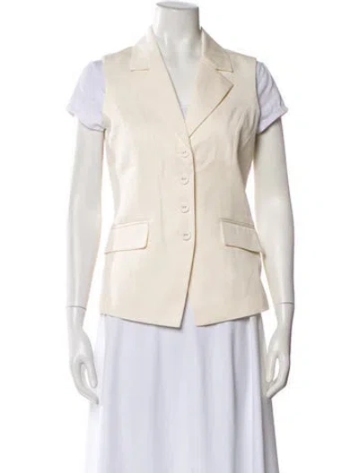 Pre-owned Paige Vest In Neutral
