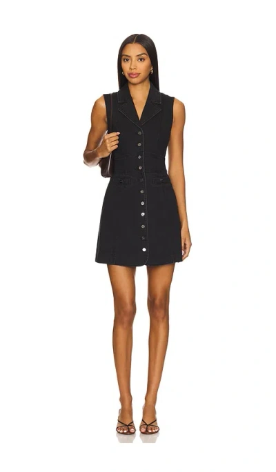 Paige Vida Dress In Black