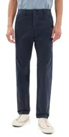 Paige Mens Deep Anchor Danford Regular-fit Slim-leg Stretch-cotton Chino Trousers In Deep Anchor
