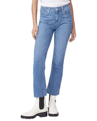 Paige Vintage Colette Raw Hem Shoreside Jean In Blue
