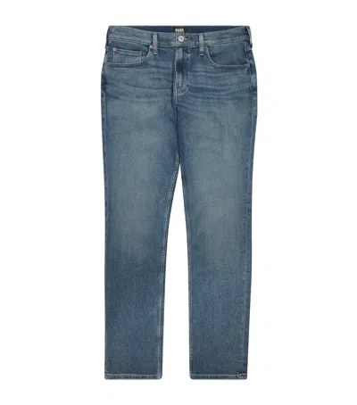 Paige Vintage Federal Slim-straight Jeans In Blue