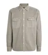 Paige Martin Regular Fit Shirt Jacket In Gray