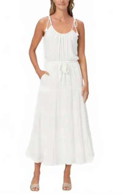 Paige Wellsley Midi Dress In White
