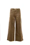 Paige Wide-leg Corduroy Jeans With High Waist And Design