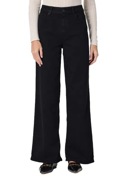 Paige Wide-leg Jeans In Black