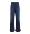 Paige Wide-leg Leenah Jeans In Navy