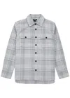 PAIGE WILBUR CHECKED FLANNEL OVERSHIRT