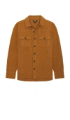Paige Wilbur Overshirt In Cognac