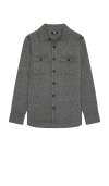Paige Wilbur Overshirt In Grey