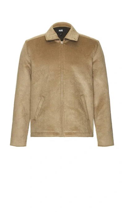 Paige Wilerson Jacket In Metallic Bronze