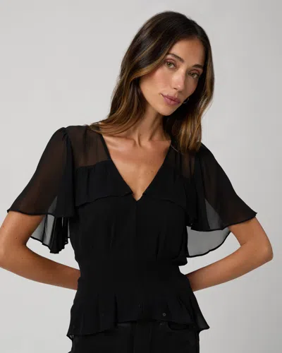 Paige Willa Blouse In Black