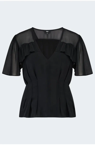Paige Willa Blouse In Black