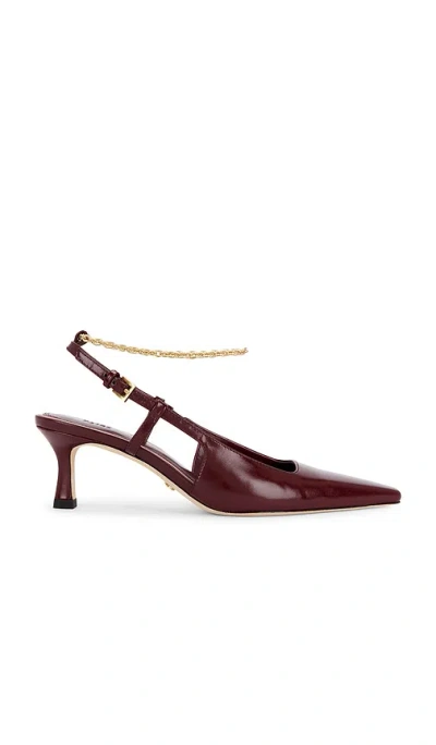 Paige Winnie Pump In Burgundy