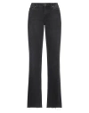 Paige Woman Jeans Black Size 25 Lyocell, Recycled Cotton, Organic Cotton In Black