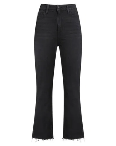 Paige Woman Jeans Black Size 29 Cotton, Polyester, Elastane