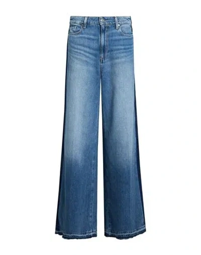 Paige Woman Jeans Blue Size 25 Cotton, Lyocell