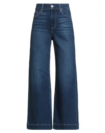 Paige Woman Jeans Blue Size 25 Cotton, Polyester, Elastane