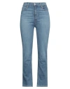 Paige Woman Jeans Blue Size 27 Cotton, Polyester, Elastane In Blue