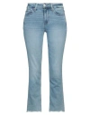 Paige Woman Jeans Blue Size 30 Cotton, Polyester, Elastane In Blue