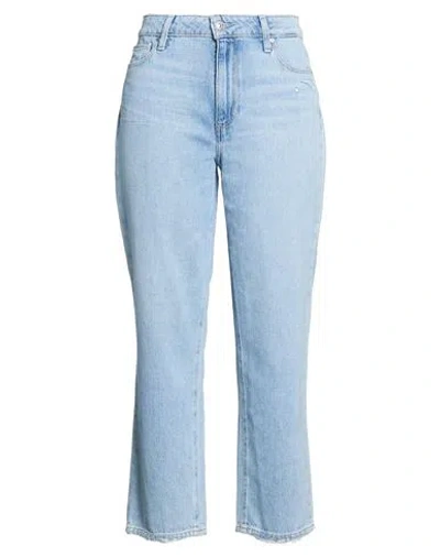 Paige Woman Jeans Blue Size 28 Cotton, Lyocell