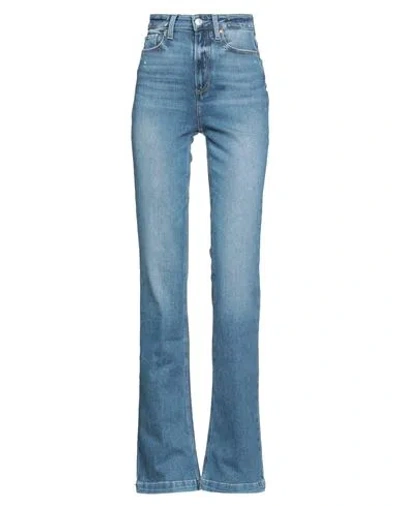 Paige Woman Jeans Blue Size 29 Cotton, Polyester, Elastane