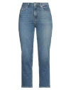 Paige Woman Jeans Blue Size 31 Cotton, Polyester, Elastane In Blue