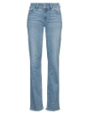 Paige Petites Laurel Canyon High Rise Flared Jeans In Bebop In Blue