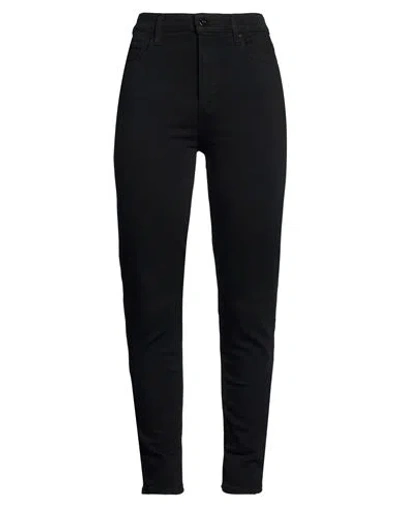 Paige Woman Pants Black Size 25 Rayon, Cotton, Polyester, Elastane