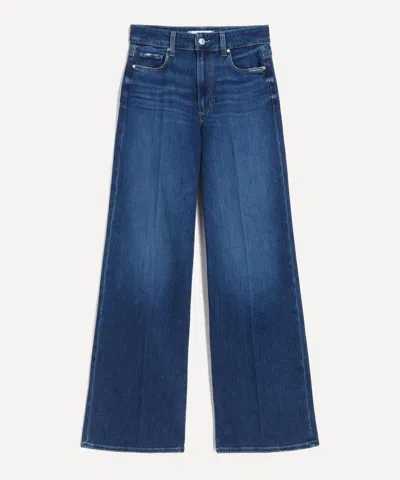 Paige Women's Anessa 31' Wide-leg Jeans In Dresden In Blue
