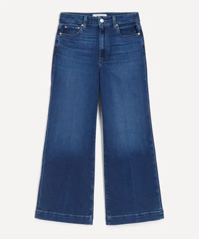 Paige Women's Anessa Wide-leg Jeans In Kindred In Blue