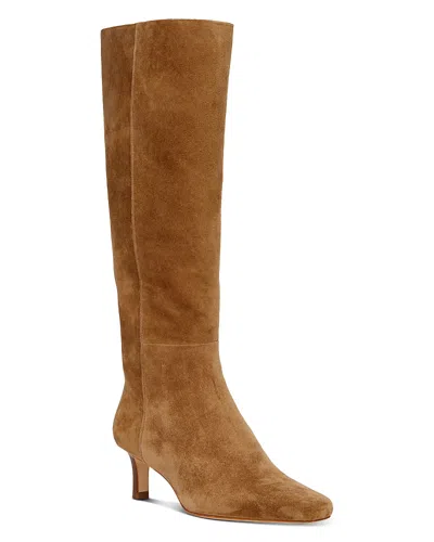 Paige Women's Ansley Suede Tall Boots In Brown
