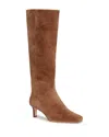 Paige Ansley Kitten Heel Knee High Boot In Truffle