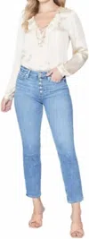 Paige Cindy Crop In Blue