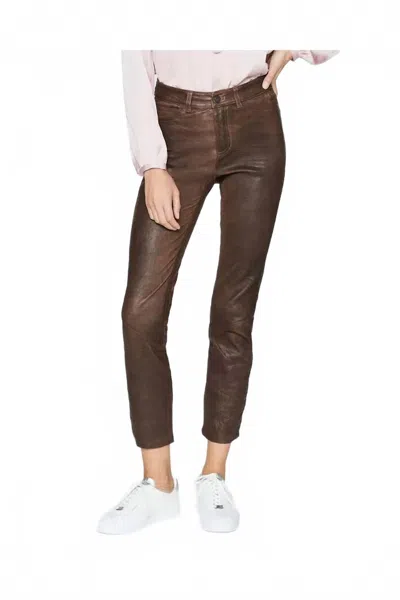 Paige Women's Cindy Pants In Chestnut In Brown