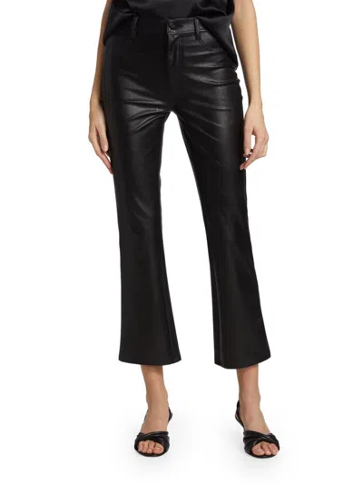 Paige Melila Leather Pant In Black